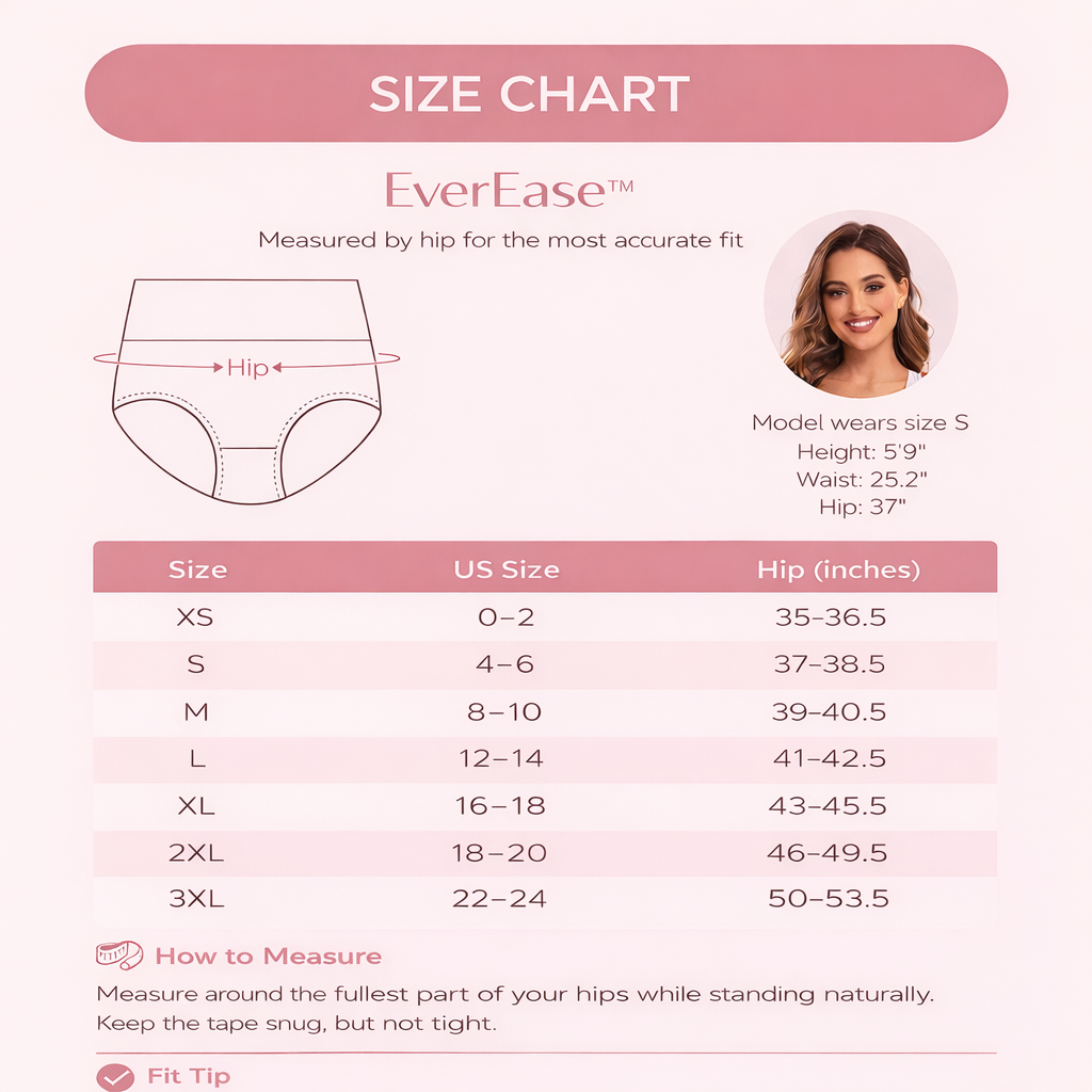 EverEase™ Cotton High Waisted Comfort Briefs 5-Pack